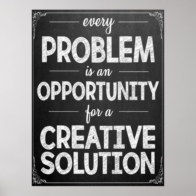 Creative Solutions Classroom Poster (Front)