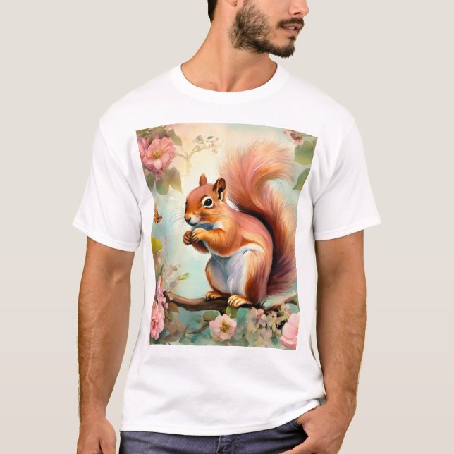 Creative Squirrel T-Shirt Designs   (Front)