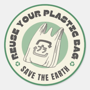"Creative Stickers: Personalise Your World" Classic Round Sticker