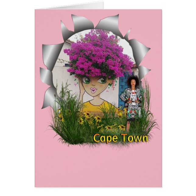 Creative street art in Cape Town (Front)