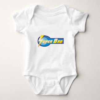 Creative Super Brother Design Baby Bodysuit