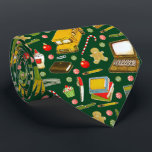 Creative Teacher Tie<br><div class="desc">Unique teacher tie featuring classroom supplies,  school bus and Christmas art.</div>