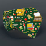 Creative Teacher Tie<br><div class="desc">Unique teacher tie featuring classroom supplies,  school bus and Christmas art.</div>