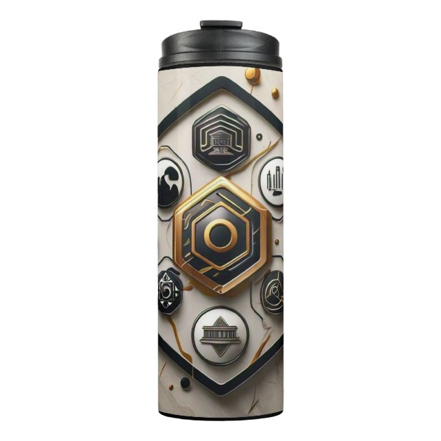 "Creative Tech Solutions" Thermal Tumbler (Front)