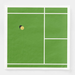 Creative Tennis Party Napkin