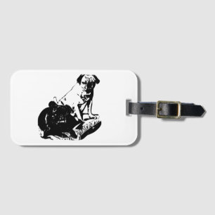 Creative Travels, Shaded Duo Luggage Tag