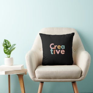 Creative Typography Cushion