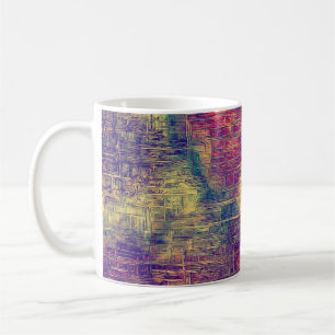 Creative vintage surface texture, close up grunge coffee mug