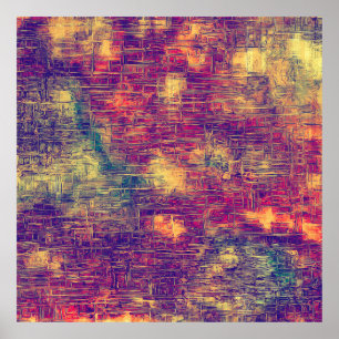 Creative vintage surface texture, close up grunge  poster