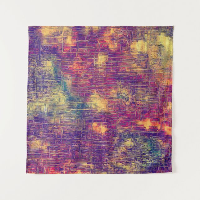 Creative vintage surface texture, close up grunge  tapestry (Front)