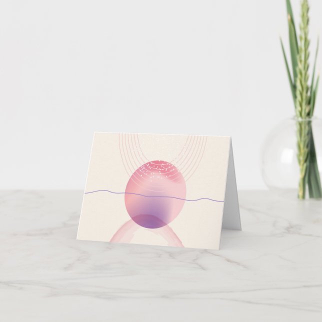  Creative wall art Thank You Card (Front)