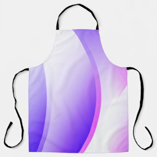Creative Waves. Futuristic Technology Style Backgr Apron