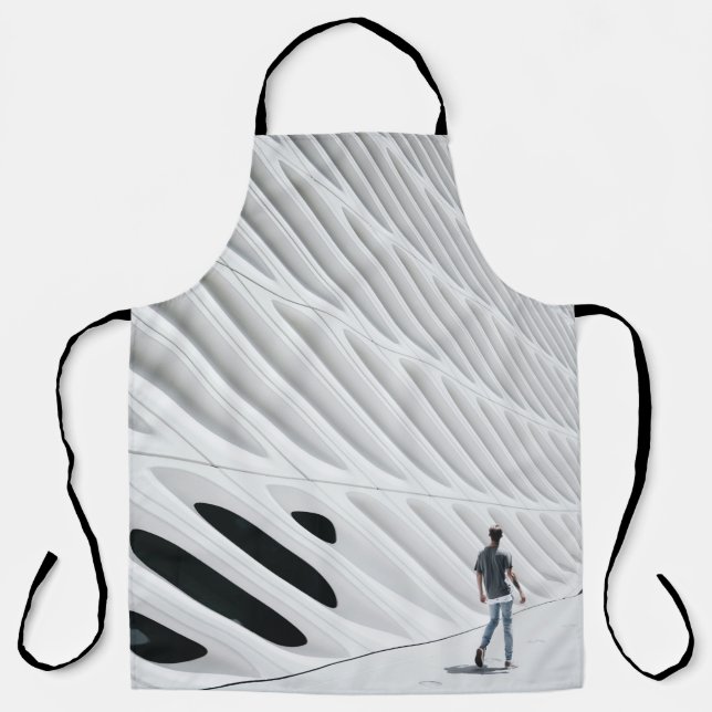 Creative white man architecture apron (Front)
