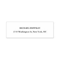 Creative White Minimalist Classical Italic