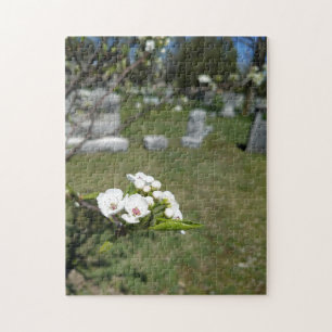 Creative white tree photo jigsaw puzzle