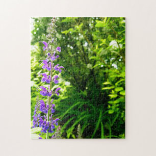 Creative wild flower walk photo jigsaw puzzle