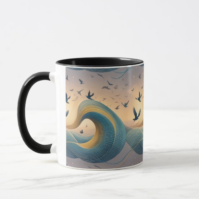 Creative wrapping papers mug (Left)