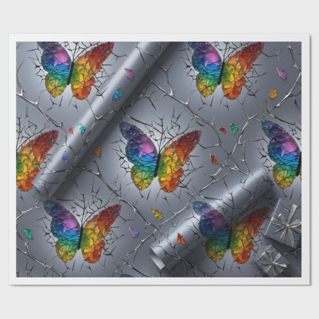 Creative wrapping papers paper (Flat)
