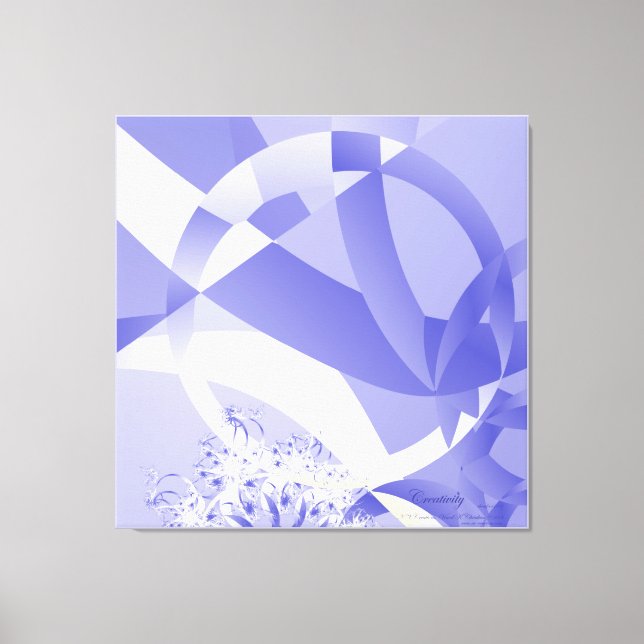 Creativity Canvas Print (Front)