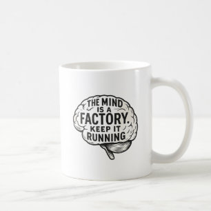 Creativity Focus Black Typography Creatives Coffee Mug