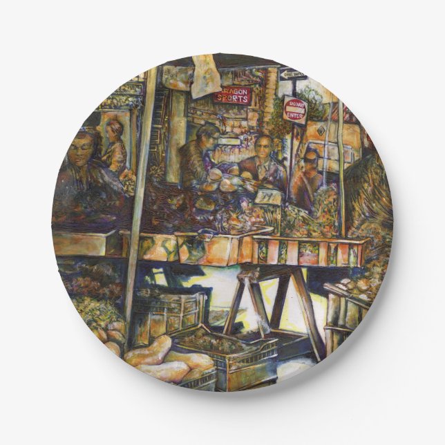 Creativity Glimmer All the Brighter Paper Plate (Front)