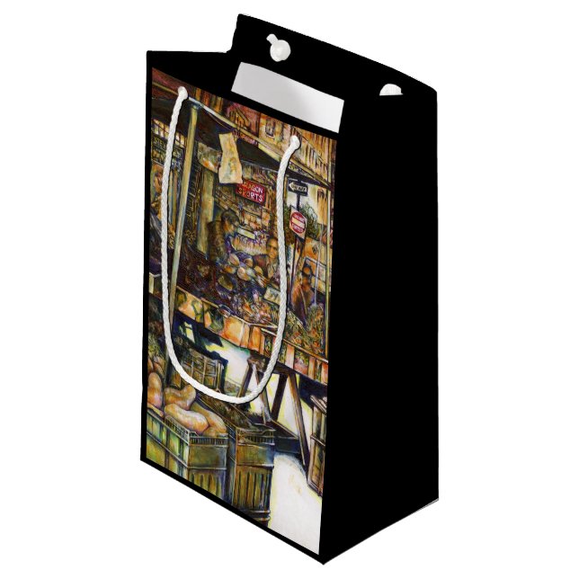 Creativity Glimmer All the Brighter Small Gift Bag (Front Angled)