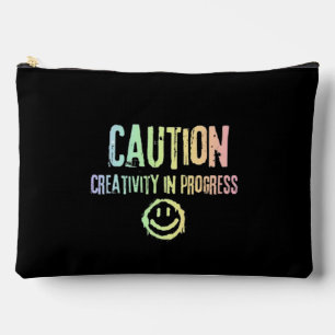 Creativity in Progress Grunge  Accessory Pouch