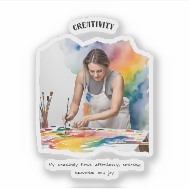 Creativity Positive Affirmation (Front)