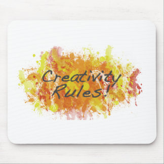 Creativity Rules! Mouse Pad