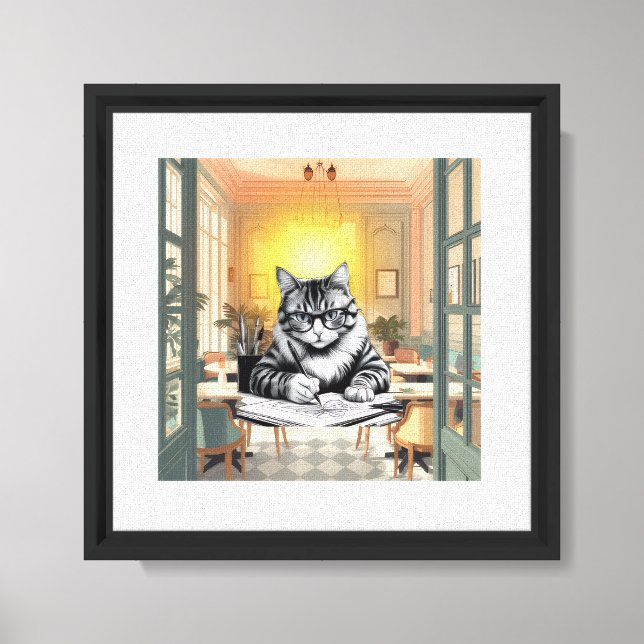 Creativity Starts with a Single Thought Canvas Print (Front)
