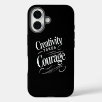 Creativity Takes Courage Art-Inspired Design