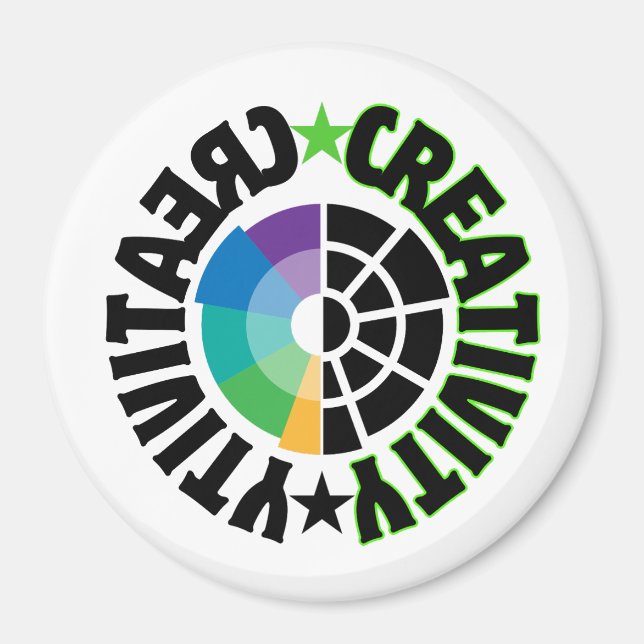 Creativity.w Magnet (Front)
