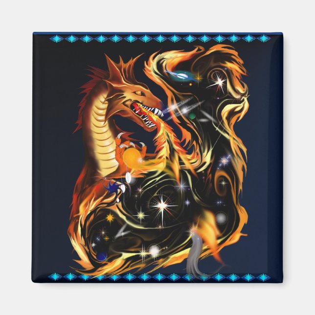 Creator Of Galaxies Magnet (Front)