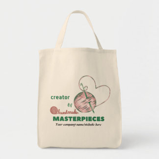Creator of Handmade Masterpieces Custom Tote Bag