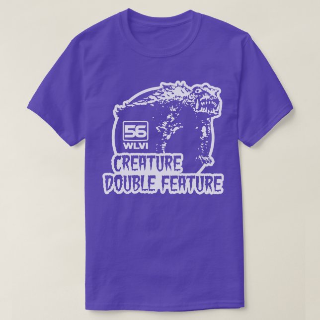 Creature Double Feature T-Shirt (Design Front)