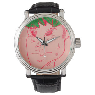 Creature Features Animation Vintage Watch
