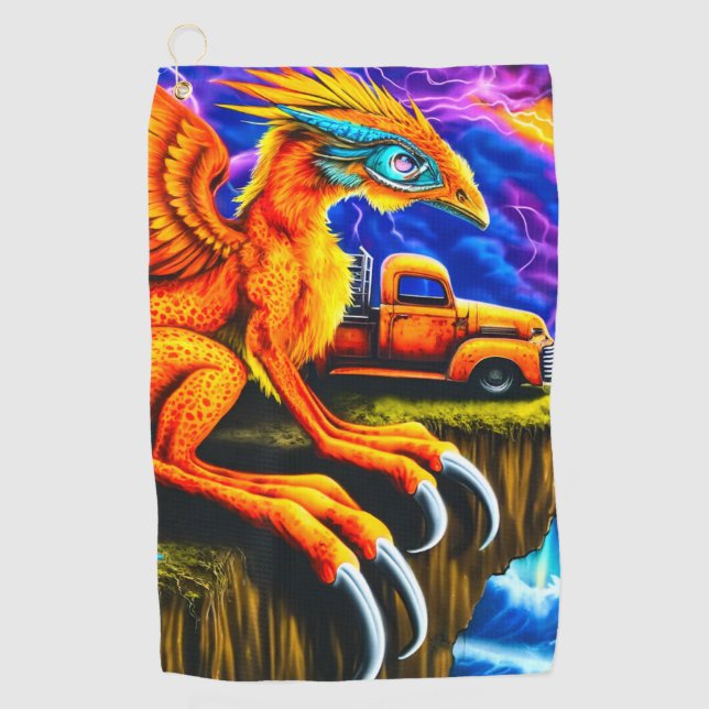 Creature Golf Towel (Front)