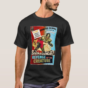 Creature Monster Retro Horror T-Shirt
