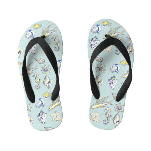 Creatures fom the ocean kid's thongs