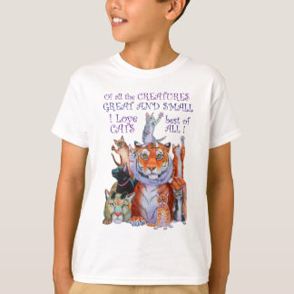 Creatures Great and Small Cat! T-Shirt
