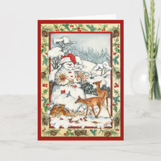 CREATURES GREAT AND SMALL HOLIDAY CARD