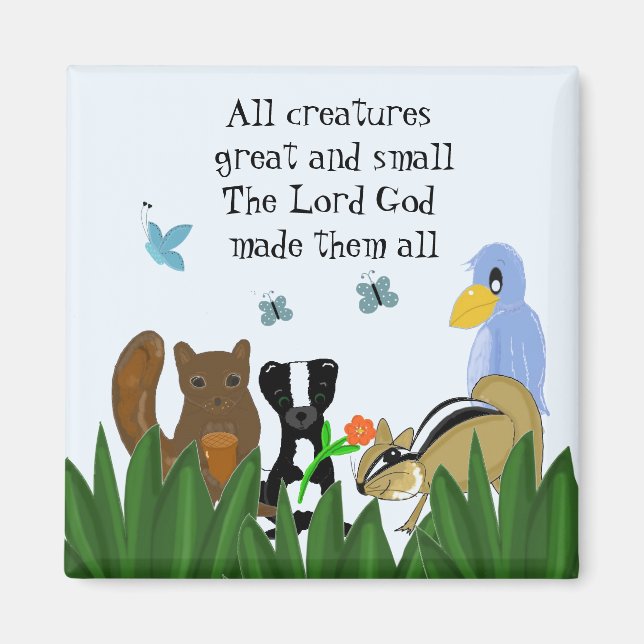 Creatures Great and Small Magnet (Front)