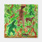 Creatures in the deep forest magnet