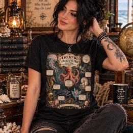 Creatures of the Deep, Curious Naturalist Tri-Blend Shirt