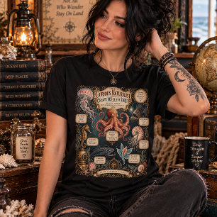 Creatures of the Deep, Curious Naturalist Tri-Blend Shirt