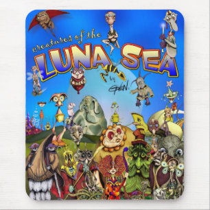 Creatures of the Luna Sea Mouse Pad
