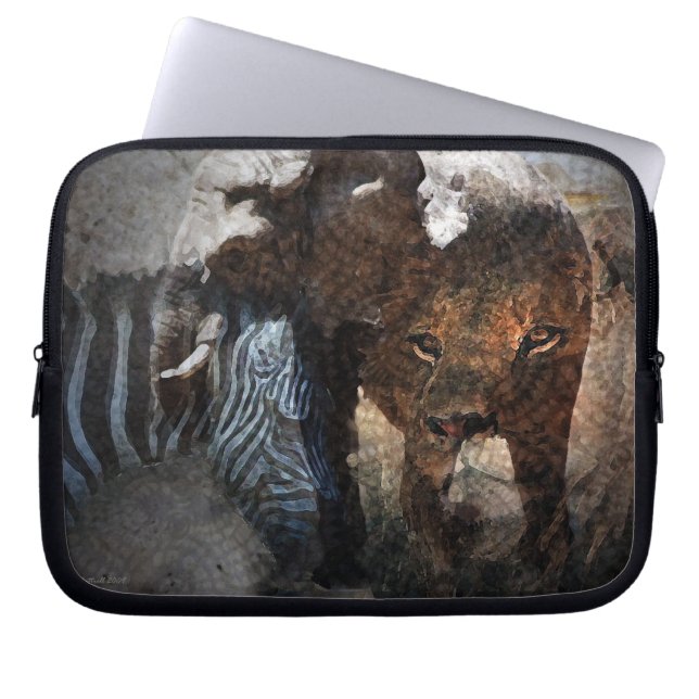 Creatures of the Wild Laptop Sleeve (Front)