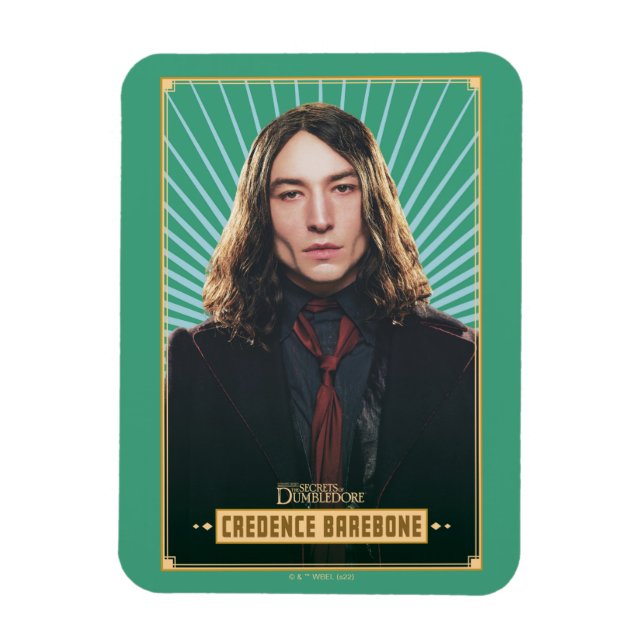 Credence Barebone Character Graphic Magnet (Vertical)