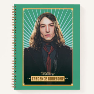Credence Barebone Character Graphic Notebook