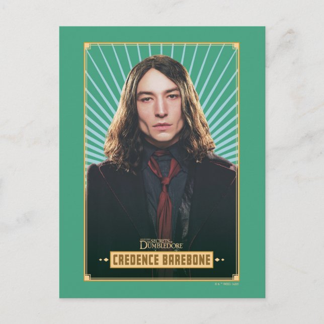 Credence Barebone Character Graphic Postcard (Front)